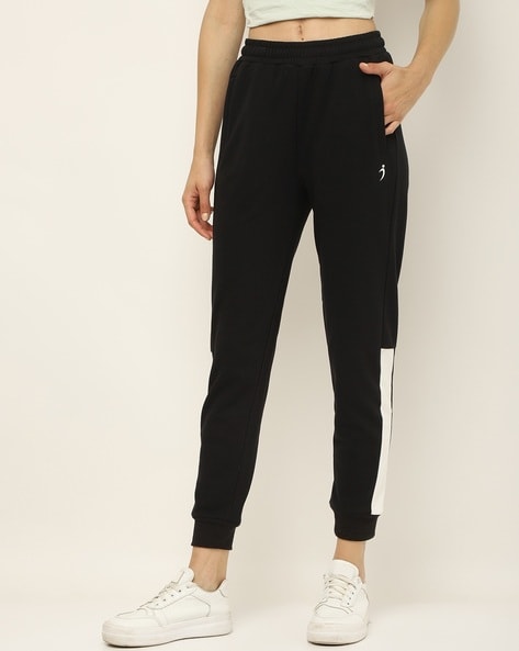 Buy Black Track Pants for Women by Besiva Online | Ajio.com