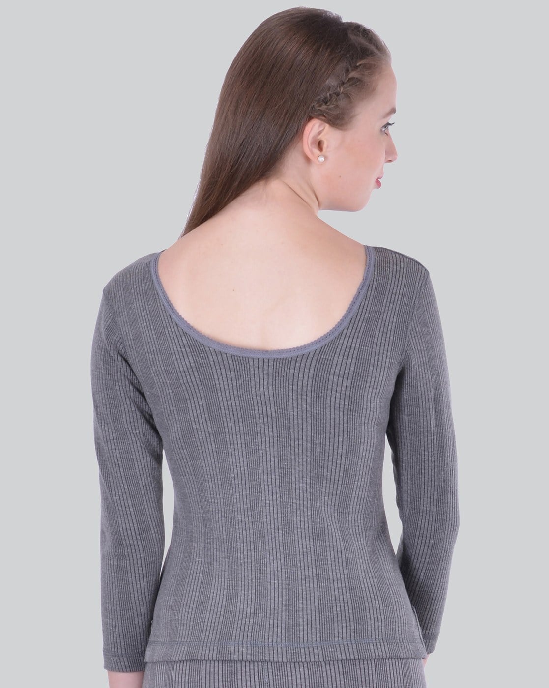 Buy Lux Inferno Women Cotton Thermal top - Grey Online at Low Prices in  India 