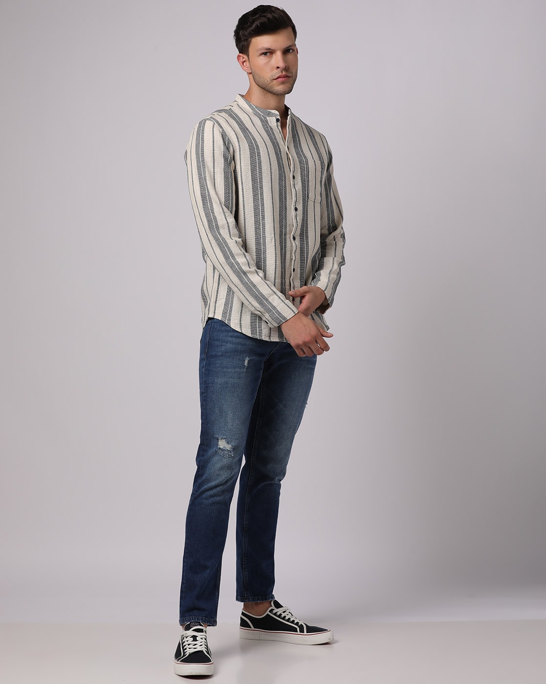 Buy Beige Shirts for Men by Buda Jeans Co Online