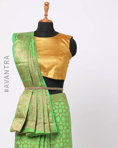 Party Wear Ladies Plain Neon Green Silk Saree, 5.5 m (separate blouse  piece) at Rs 450 in Surat