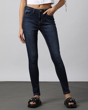 Buy Blue Jeans & Jeggings for Women by Outryt Online