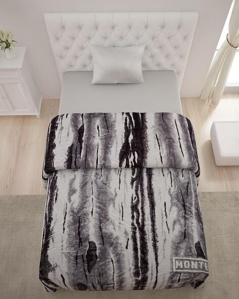 Monte carlo mink blanket single online bed