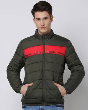 Buy Jack & Jones Quilted Zip-Front Puffer Jacket Online | Ajio.com