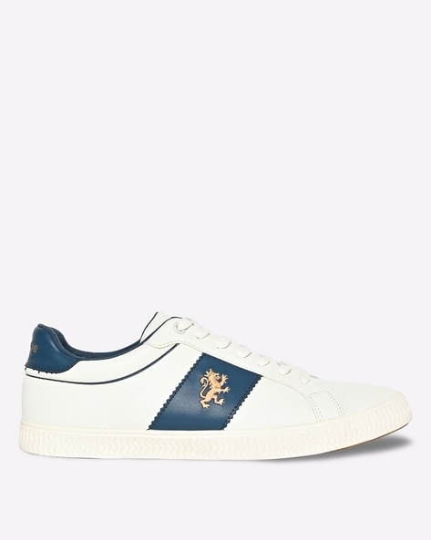 RedTape Women's White/Blue Sneakers