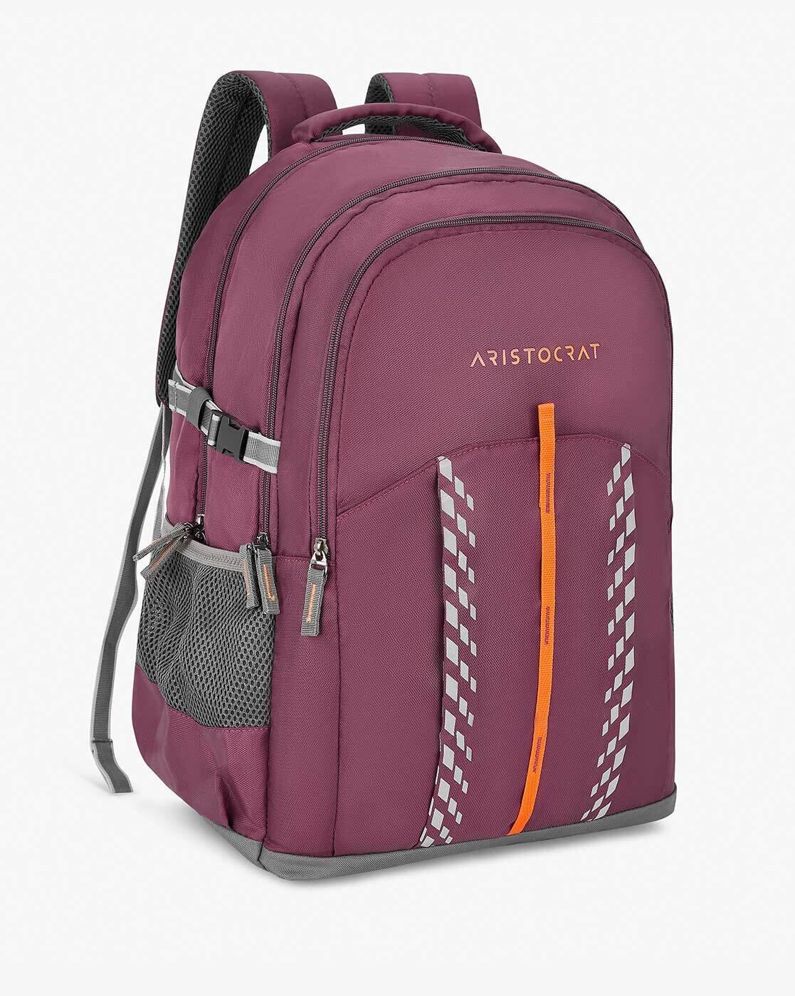 aristocrat unisex purple laptop backpack WondaPop Disney Marie AO ALI VICTORY girls school bag has a large capacity to meet kids daily needs Aristocrat Aristocrat Office Bags Aristocrat