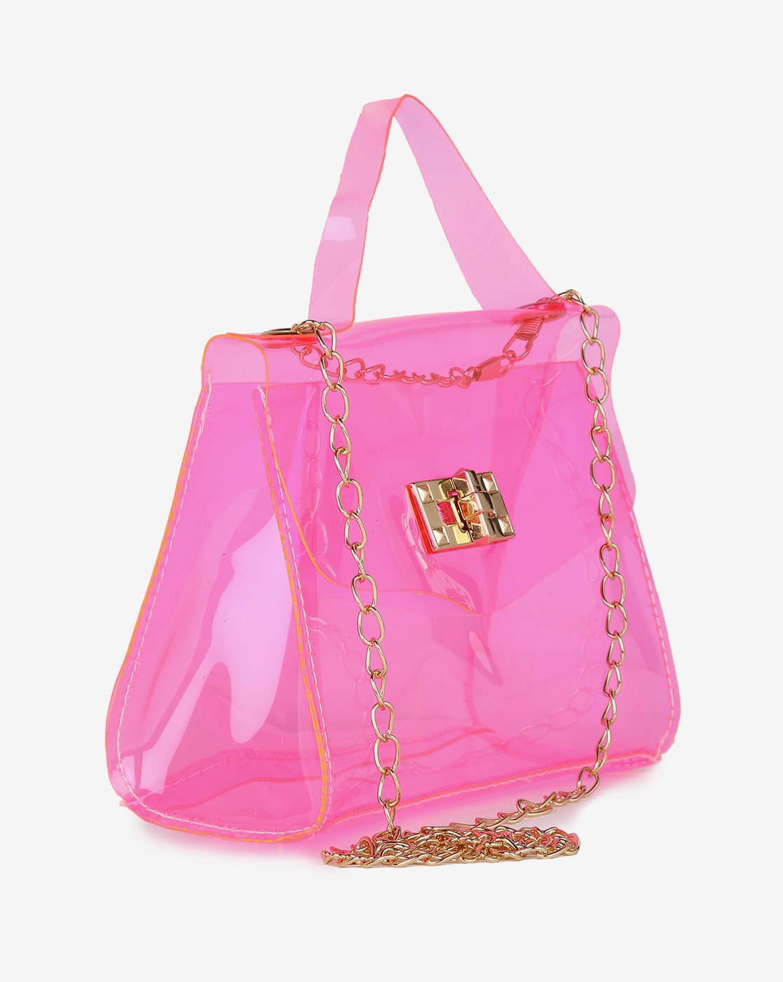 Mini Clear Crossbody Bag Fashion Pvc Shoulder Bag Women's - Temu