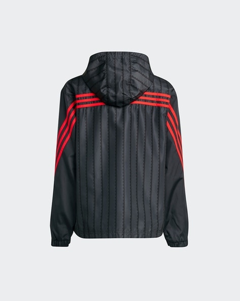 Adidas originals hotsell retro hooded jacket