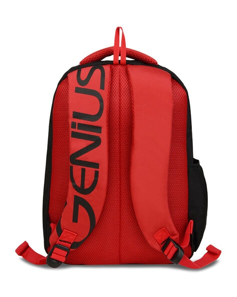 Buy Genius Unisex Orange & Blue Cricket Print 19 Inches Large Backpack -  Backpacks for Unisex 9784543 | Myntra