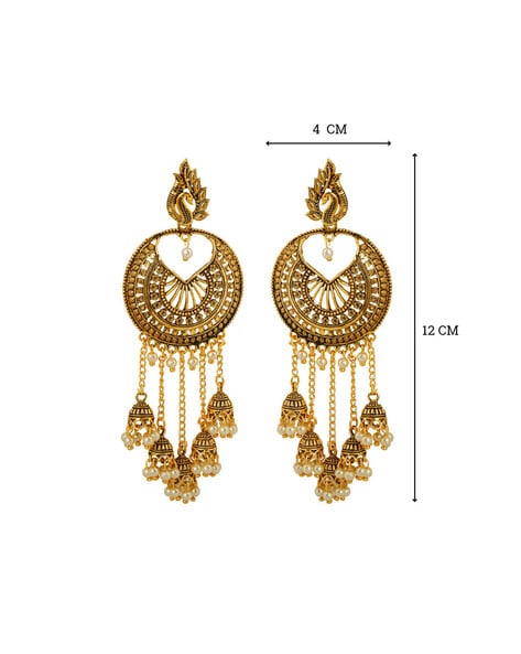 Buy Gold Earrings for Women by Bergo Jewels Online