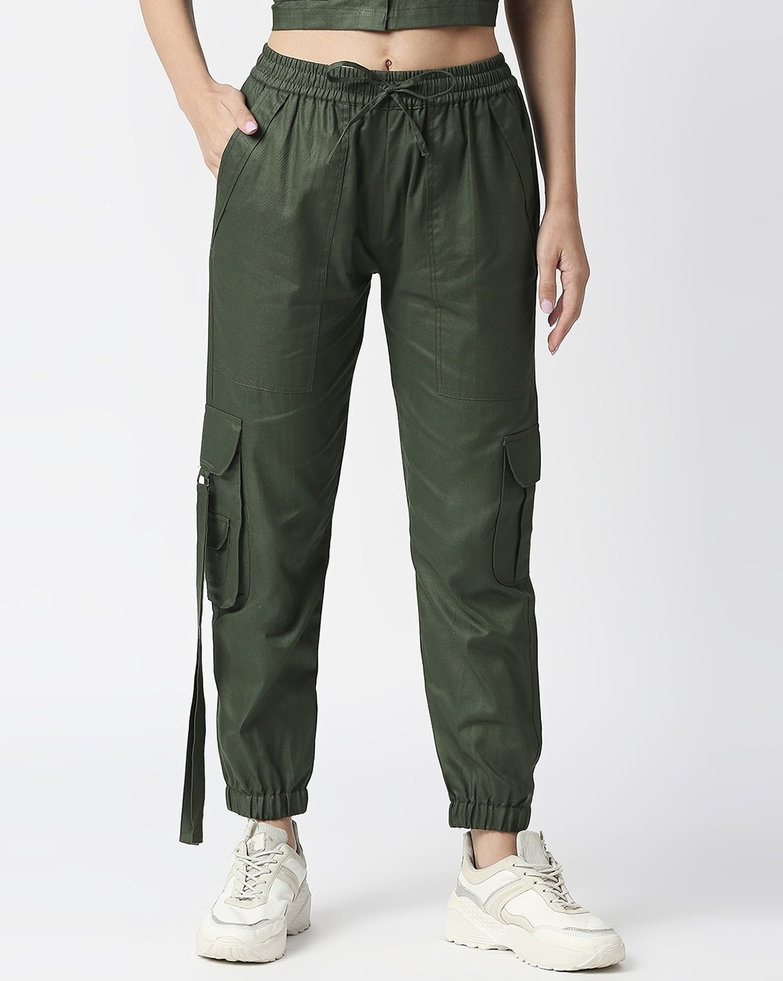 Buy Green Trousers  Pants for Women by REMANIKA Online  Ajiocom