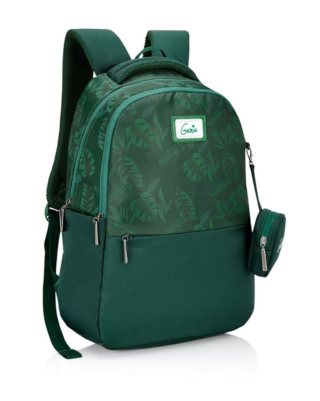 Royal Green Mogra Print Classic Backpack