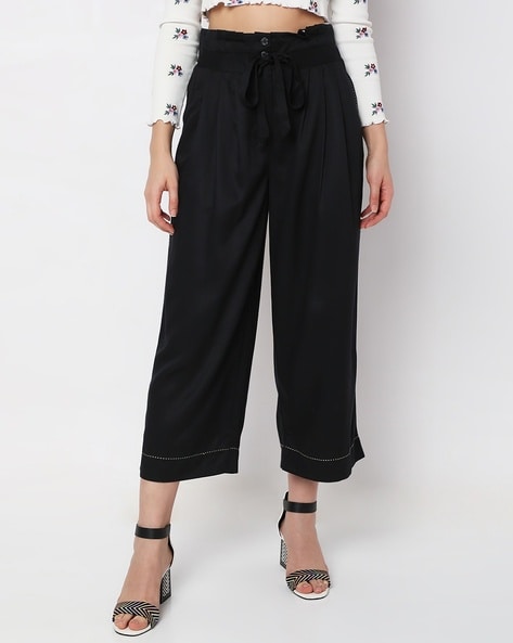 Buy Black Trousers & Pants for Women by Vero Moda Online