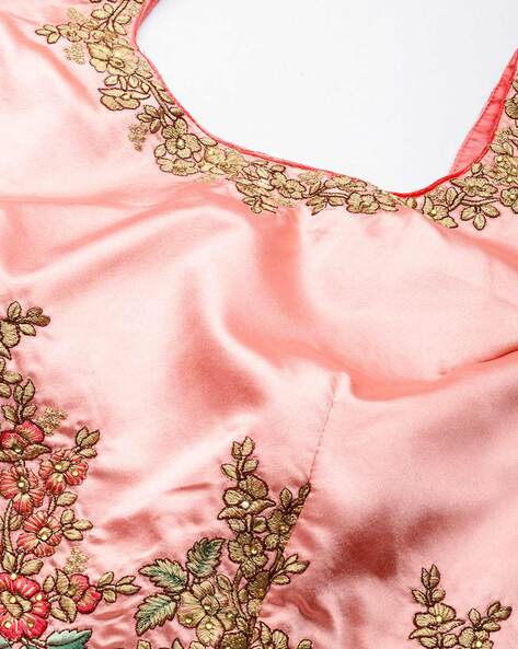 Maggum work designer saree blouse - ready made saree blouse - lehenga –  shakthistyles