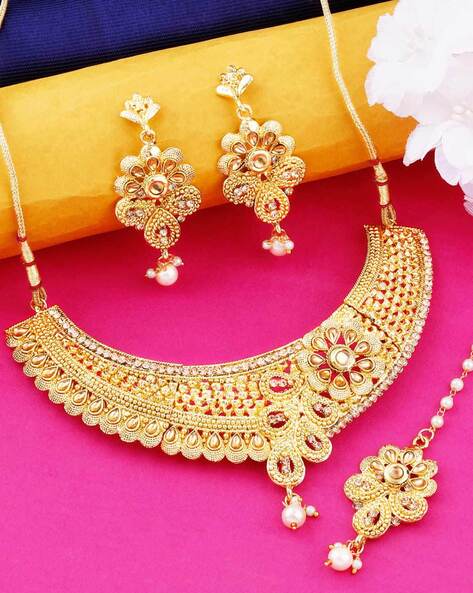Gold Necklace Set design online catalog