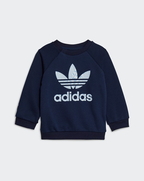 Adidas crew cheap neck tracksuit