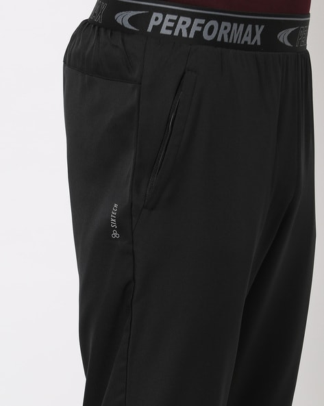 Buy Jet Black Track Pants for Men by PERFORMAX Online