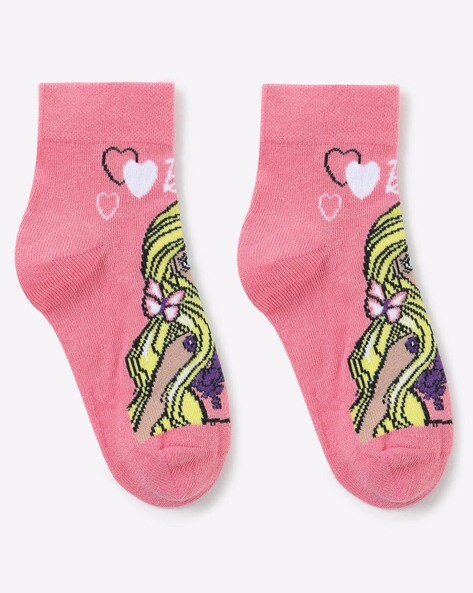 Barbie crew socks hot sale