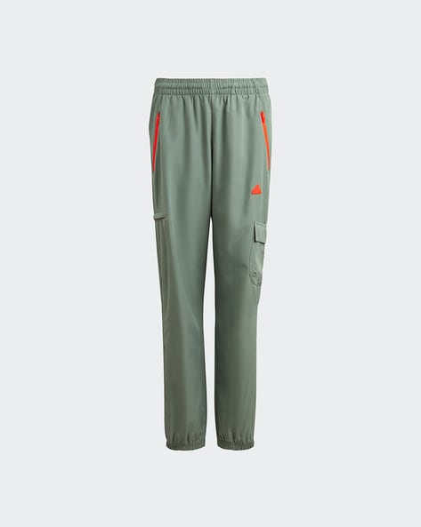 adidas Fleece Cargo Pants Kids - Grey