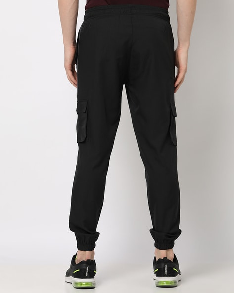 Cargo Joggers with Elasticated Drawstring Waist