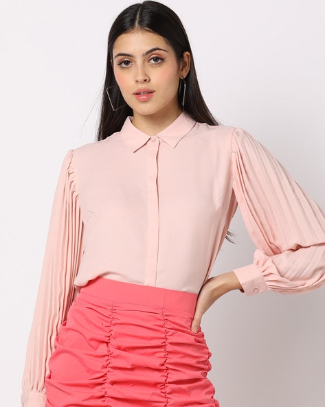 Buy Pink Tops for Women by Fig Online