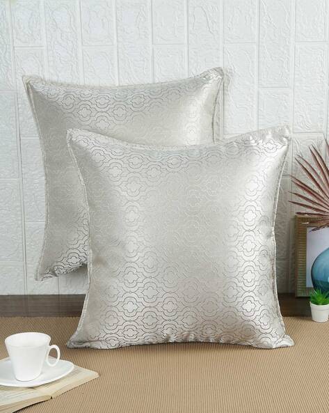 Silver cushion outlet covers