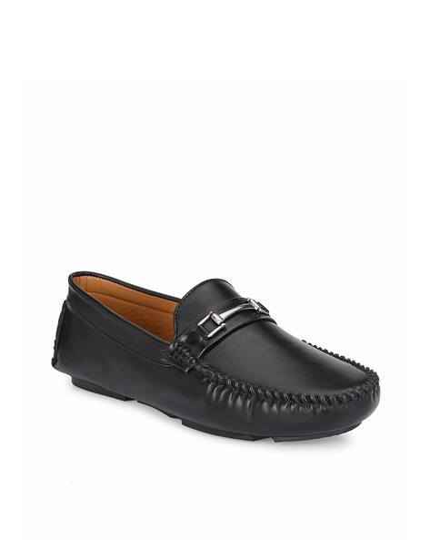 JOHN KARSUN Loafers with Horsebit Buckle