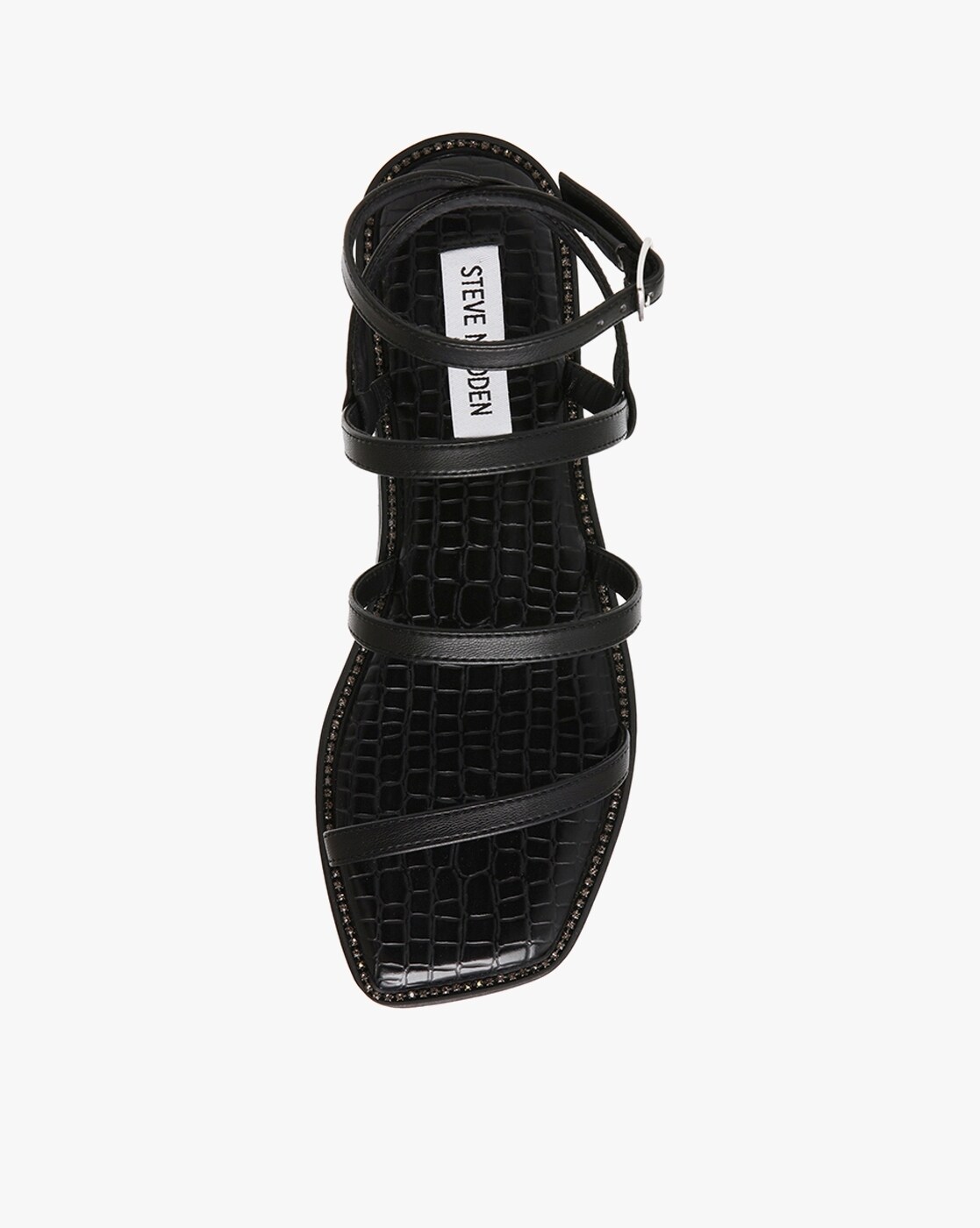 League quarter strap sandal steve online madden