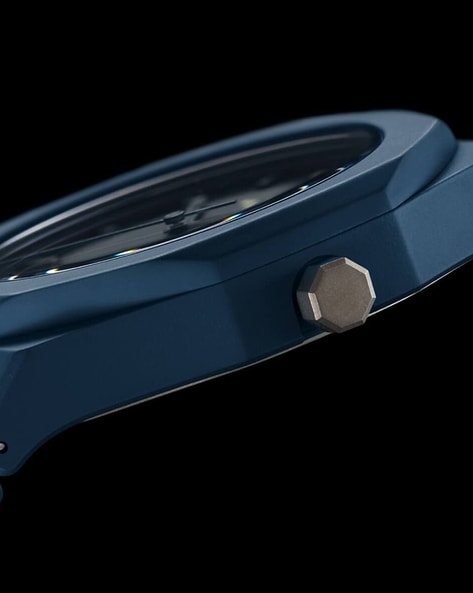 D1 Milano - Watch Polycarbon 40.5 mm - Navy Blue