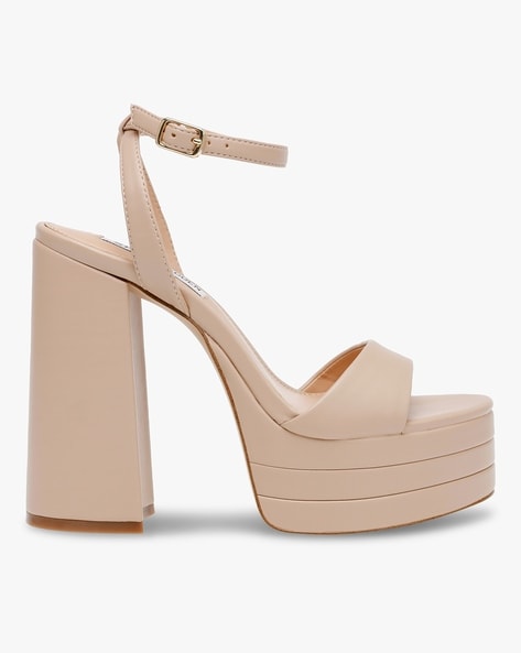 Steve madden cheap beige heels