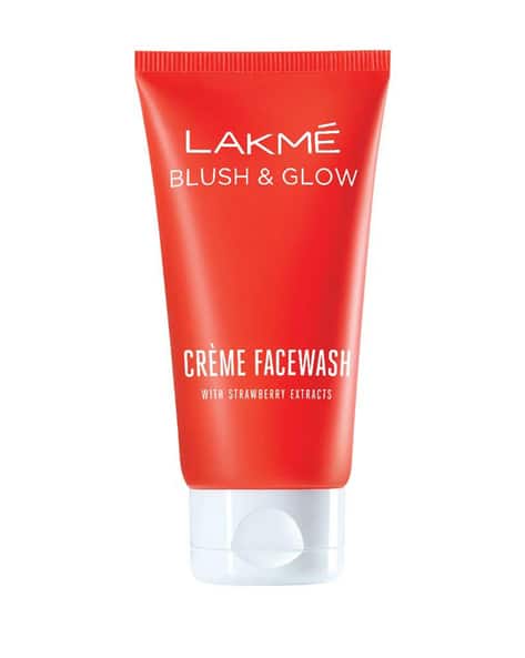 LAKME Blush And Glow Strawberry Creme Face Wash With Strawberry Extract