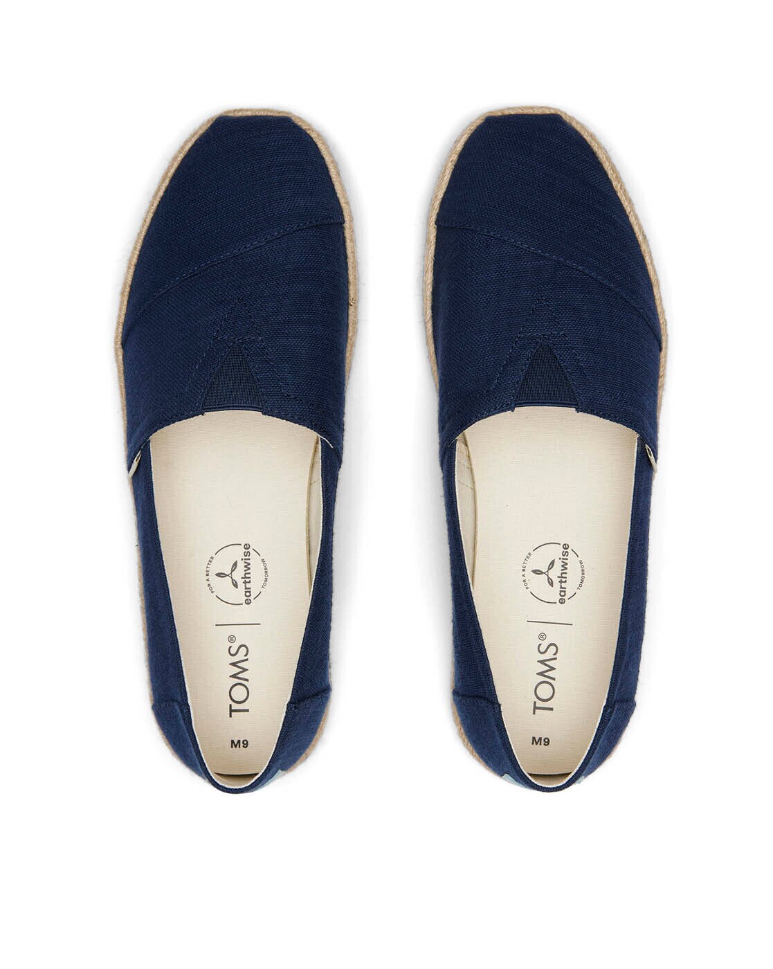 Buy Toms Alpargata Rope Espadrille Slip-on Casual Shoes | Navy Color Men |  AJIO LUXE