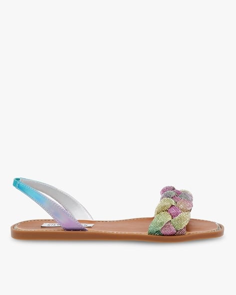 Buy Pastel Flat Sandals for Women by STEVE MADDEN Online | Ajio.com