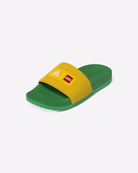 Adidas adilette slides online yellow