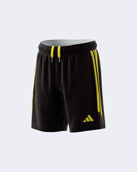 Kids black football on sale shorts