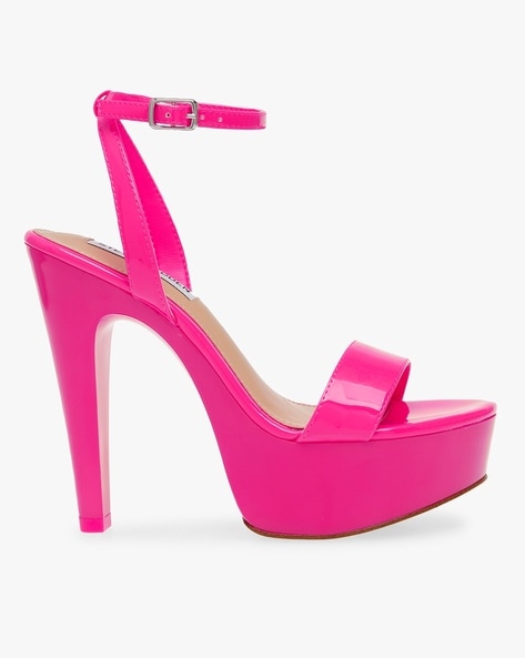 Pink best sale high sandals