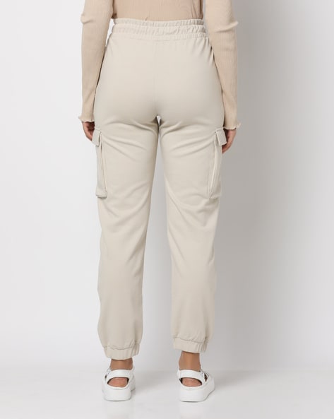 Buy Beige Track Pants for Women by Fyre Rose Online