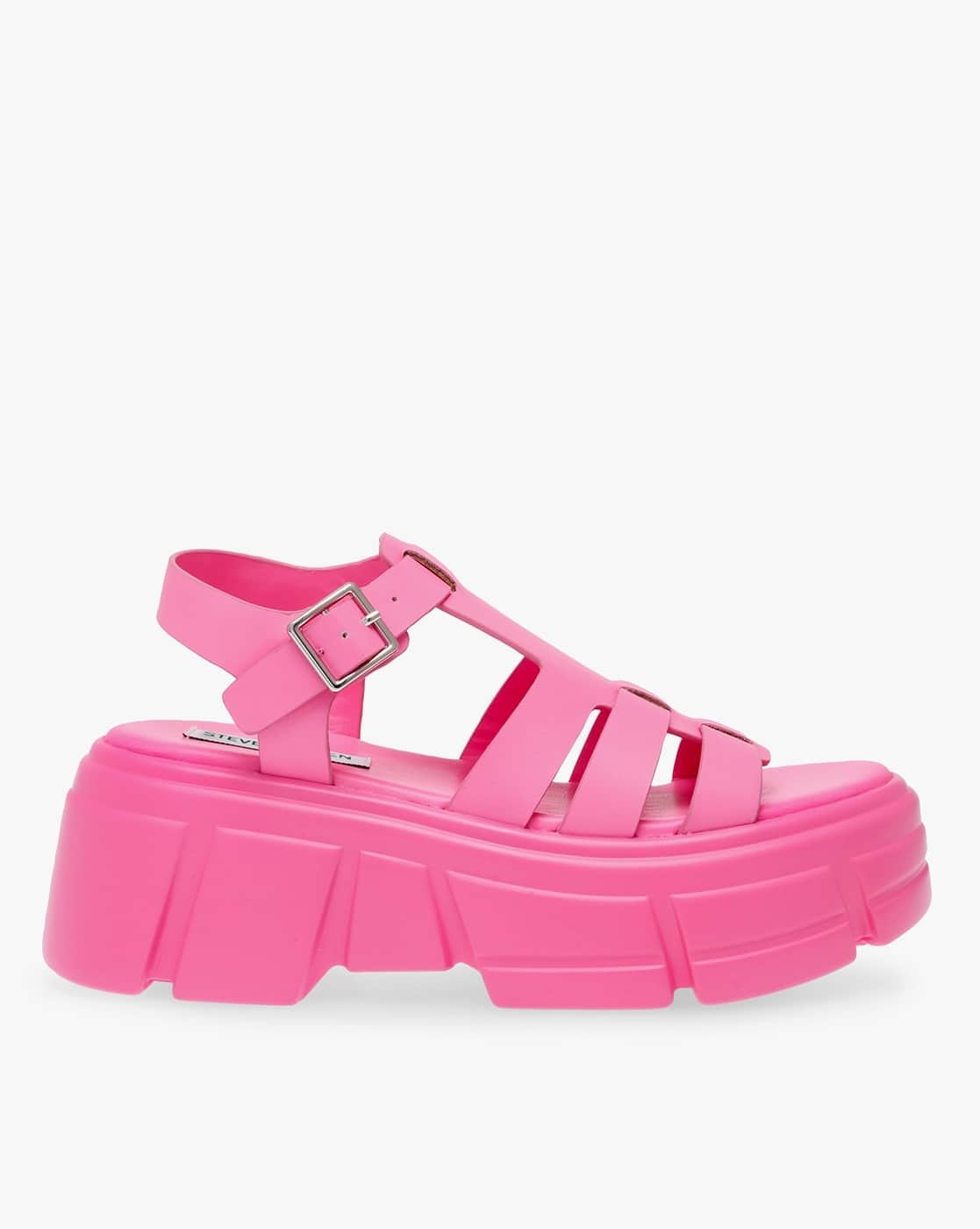 Buy Pink Flat Sandals for Women by STEVE MADDEN Online | Ajio.com