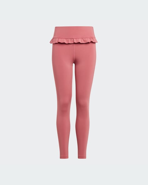 Buy Pink Leggings for Girls by Adidas Kids Online