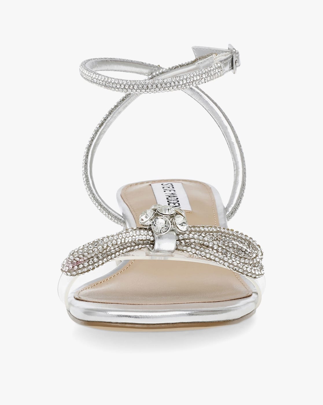 Buy Steve Madden Redazzle Sandal - Silver | Nelly.com