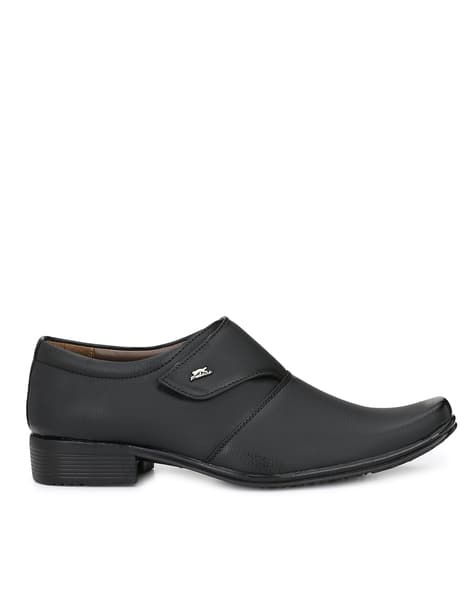 vans dress black Black Men Leather Lace-Ups Formal Derby Shoes  Style Shoes Delhi