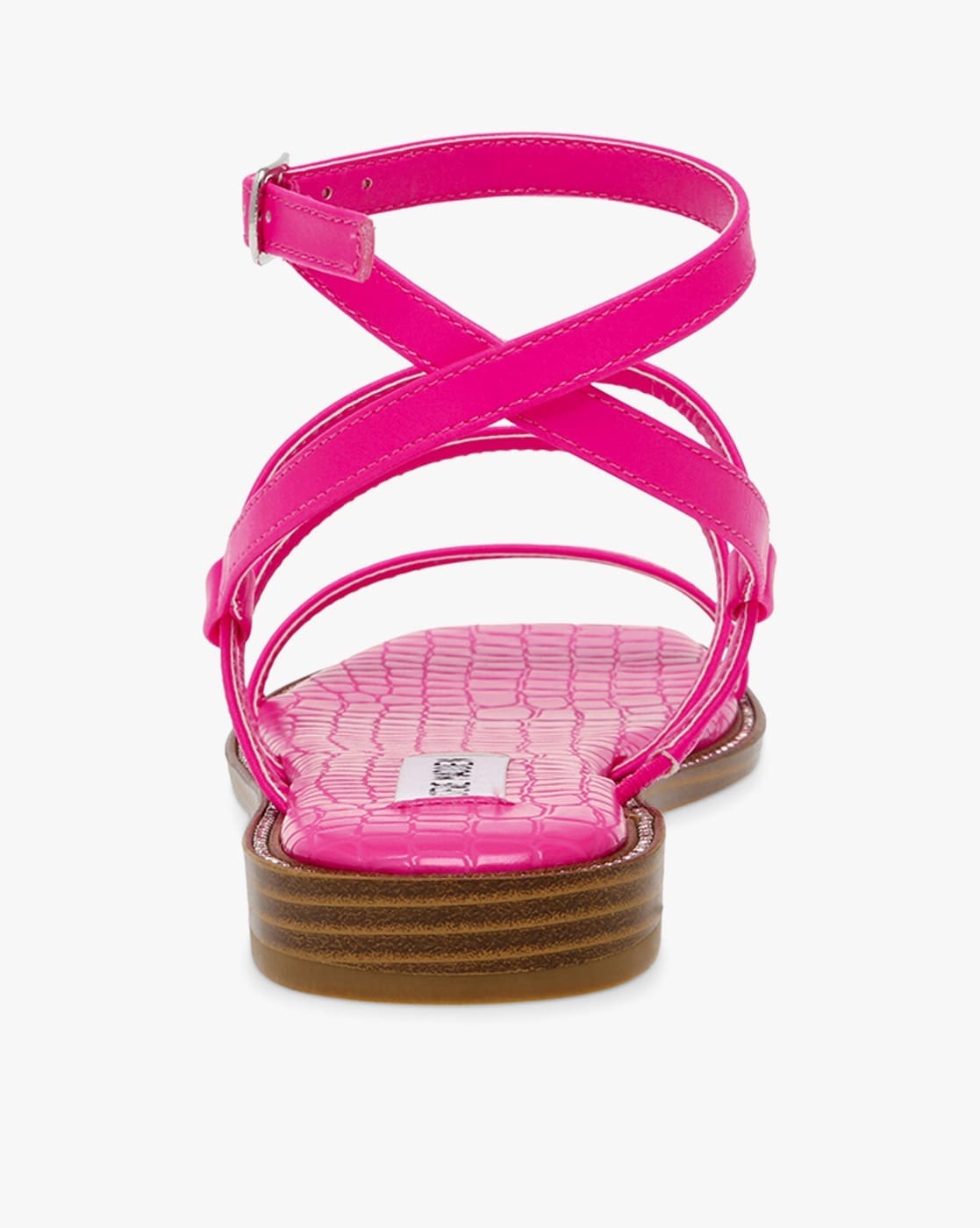 GC SHOES Hot Pink Perri Hot Pink Flat Sandals | Verishop