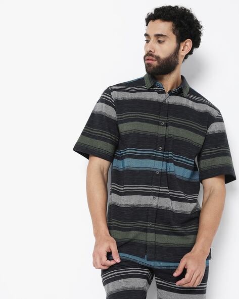 GAS Dario Striped Shirt