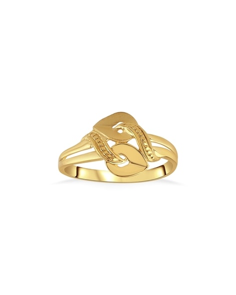 Buy Yellow Gold Rings for Women by KuberBox Online | Ajio.com
