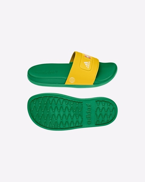 Buy Eqt Yellow Flip Flops Slipper for Boys by Adidas Kids Online