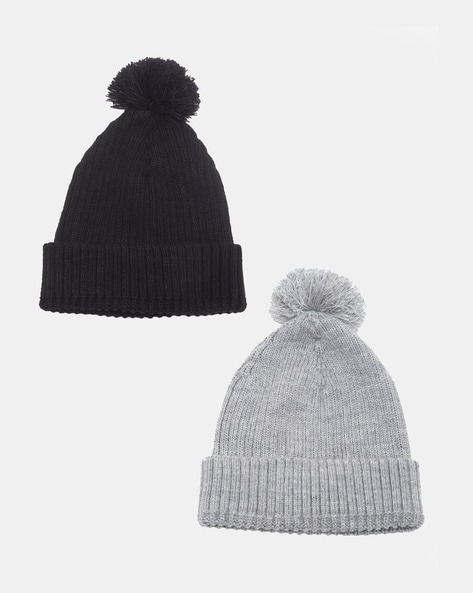 Mens beanie hat hotsell with pom