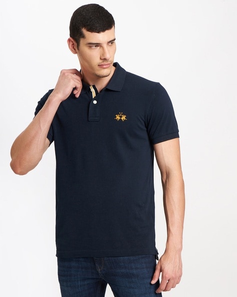 Polo t shirt outlet label