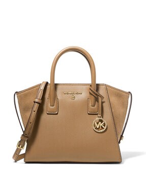 Michael Kors - Avril Small Pebble Leather Top Zip Satchel