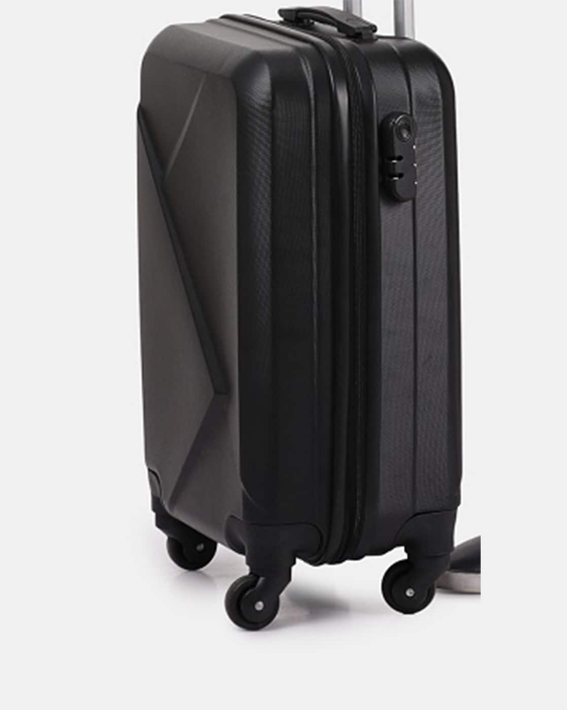 Red VIP Polyester Hard 20.5 inch SUITCASE(VIP QUAD Trolley), For Travelling
