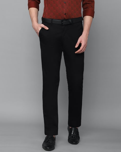 Buy Louis Philippe Black Trousers Online  398088  Louis Philippe