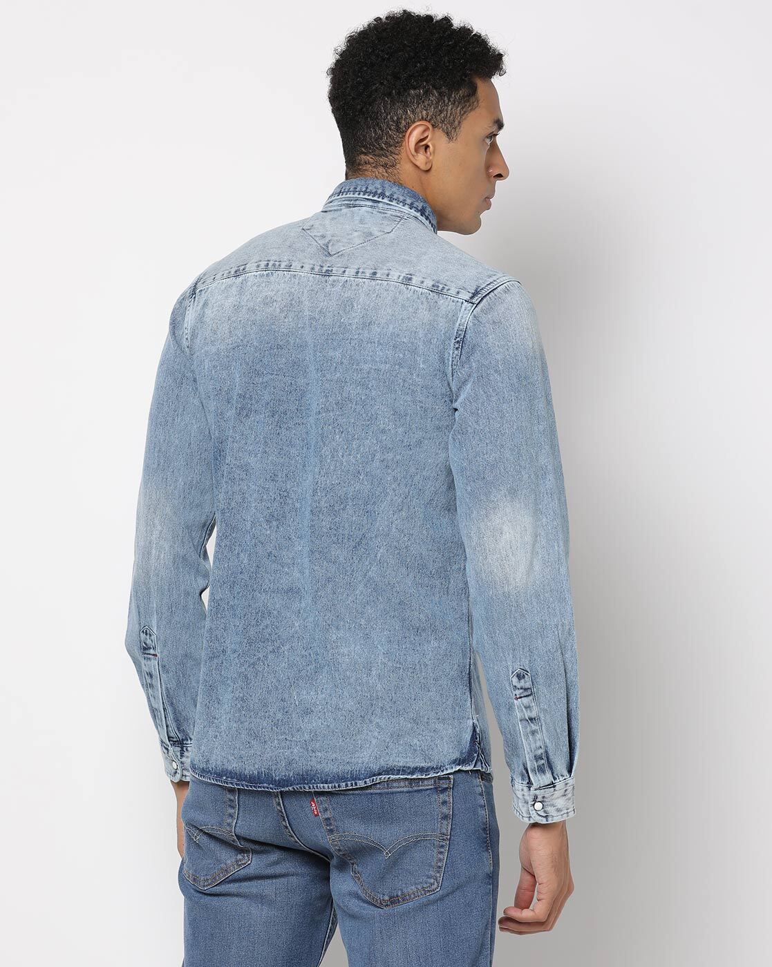 Light Ice Wash - Denim Shirt | SPIER & MACKAY